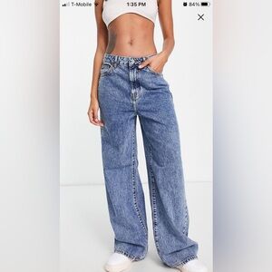 Super wide leg denim